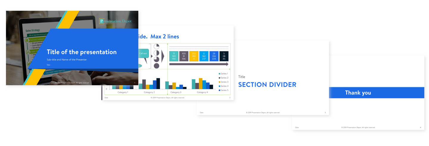 PowerPoint master template design